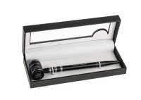 Purpfeife "Screen Queen" Sieblose Pfeife - Schwarz