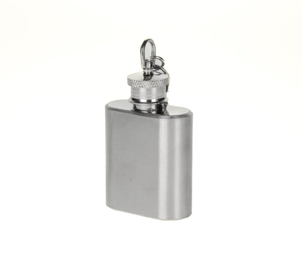 Flachmann aus Metall 10x9,5cm - ca. 140ml