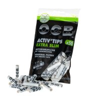 OCB Activ Tips SLIM - Aktivkohlefilter 6mm - 50er