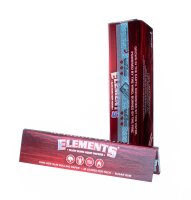 Elements Red Slow Burn - King Size Slim -33 Blättchen