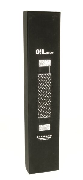 Black Leaf - Extraktor Edelstahl L:31cm - Grün