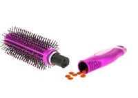 Haarbürste mit Versteck (Safe) L:21,5cm