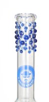 Heisenberg Glasbong 18.8er - Beaker Bubble Blue - H:50cm...
