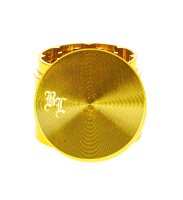 Black Leaf Pollinatorgrinder - 4tlg. D:40mm  H:35mm - Gold