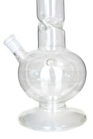 Rasta Lion Glasbong 18,8er - Bouncer Sandgestrahlt - H:46cm D:55mm WS:3mm - ICE