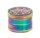 Grace Glass Amsterdam Pollinator Grinder - Leaf & Amsterdam Schriftzug - Rainbow - D:50mm
