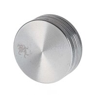 Black Leaf Alugrinder D:50mm Farbe: Grau