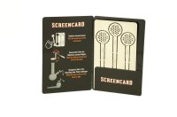 Scorpio Screencard Edelstahlsiebe - Premium - 3x 15mm -...